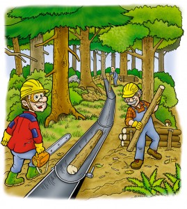 18 Canalette nel bosco